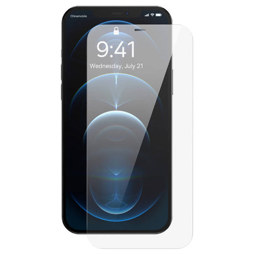 Baseus Schott HD Tempered Glass with dust filter 0.3mm for iPhone 12 Pro Max - For smartphones<<<Tempered glass