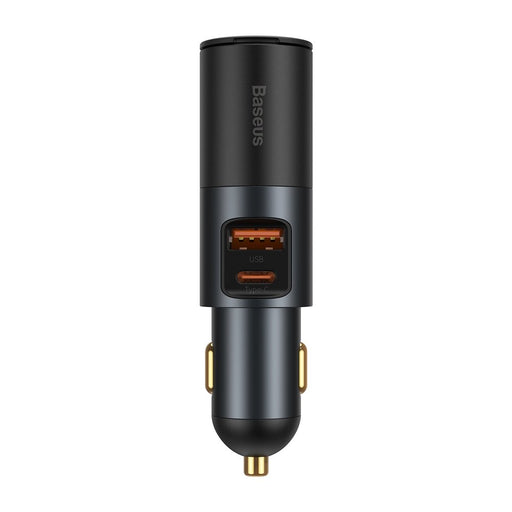 Baseus Share Together USB / USB Type C / cigarette lighter socket car charger 120W Quick Charge Power Delivery gray