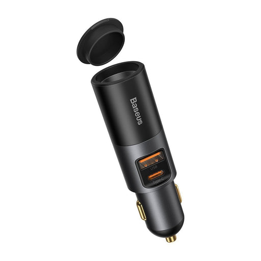 Baseus Share Together USB / USB Type C / cigarette lighter socket car charger 120W Quick Charge Power Delivery gray
