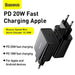 Baseus Speed Mini Quick Charger USB-C PD 3A 20W (black) - Travel Charger<<<Accessories<<<Основна<<<DunaXML&&&mains