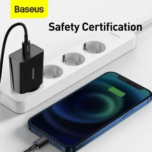 Baseus Speed Mini Quick Charger USB-C PD 3A 20W (black) - Travel Charger<<<Accessories<<<Основна<<<DunaXML&&&mains