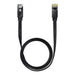 Baseus Speed Six flat network cable RJ45 1000Mbps 2m black (WKJS000101)