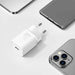Baseus Super Si Quick Charger 1C 20W (white) - Travel Charger<<<Accessories<<<Основна<<<DunaXML&&&mains