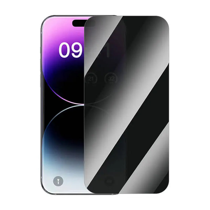Baseus Superior iPhone 14 Pro Max privacy tempered glass - For smartphones<<<Tempered glass and screen protectors<<<GSM