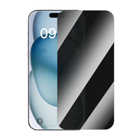 Baseus Superior privacy glass for iPhone 15 Plus - For smartphones<<<Tempered glass and screen protectors<<<GSM