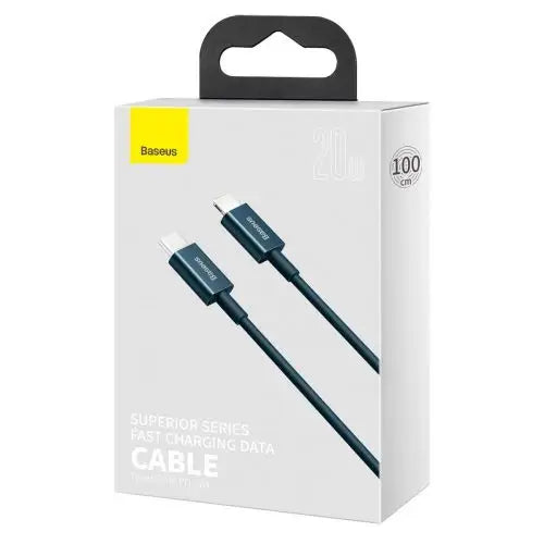 Baseus Superior Series Cable USB-C to iP 20W PD 1m (blue) - Lightning cable<<<Accessories<<<Основна<<<DunaXML&&&USB-C