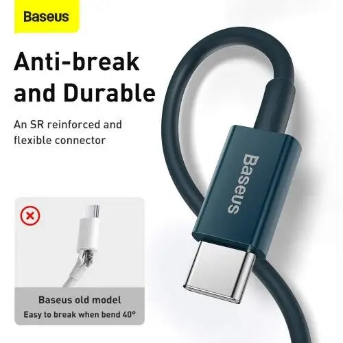 Baseus Superior Series Cable USB-C to iP 20W PD 1m (blue) - Lightning cable<<<Accessories<<<Основна<<<DunaXML&&&USB-C