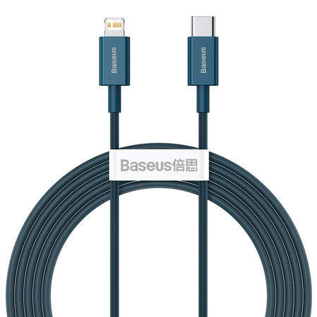 Baseus Superior Series Cable USB-C to iP 20W PD 2m (blue) - USB-C to Lightning<<<USB cables<<<GSM