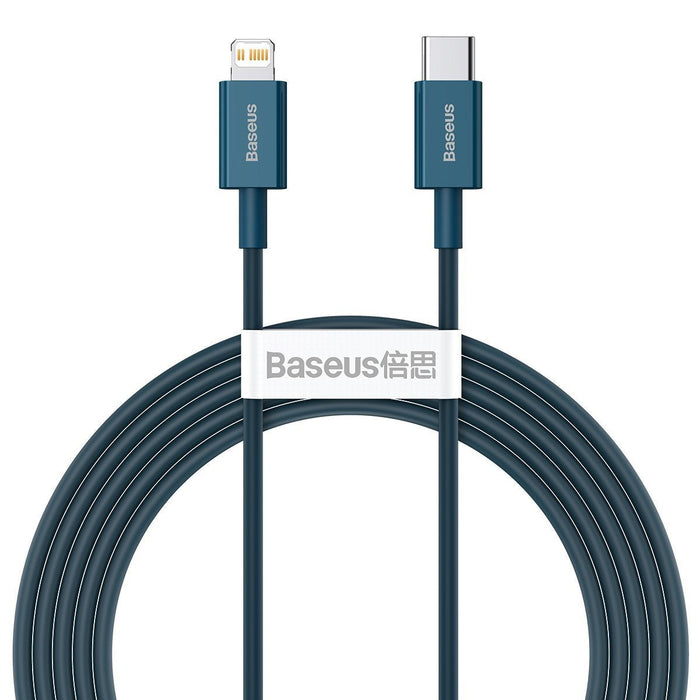 Baseus Superior Series Cable USB-C to iP 20W PD 2m (blue) - USB-C to Lightning<<<USB cables<<<GSM