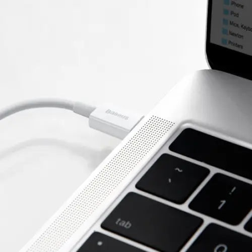 Baseus Superior Series Cable USB-C to Lightning 20W PD 0,25m (white) - USB-C to Lightning<<<USB cables<<<GSM