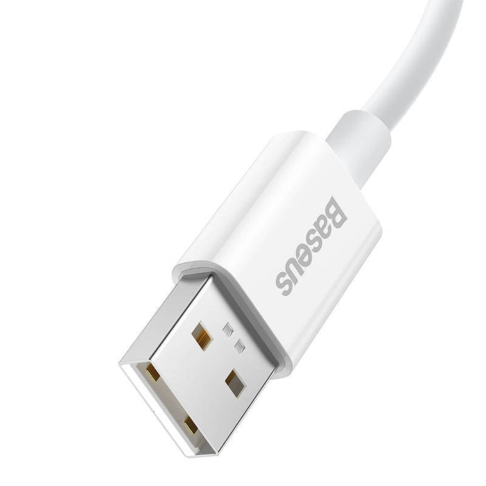 Baseus Superior Series Cable USB to USB-C 65W PD 1m (white) - USB to USB-C<<<USB cables<<<GSM