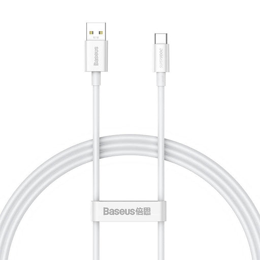 Baseus Superior Series Cable USB to USB-C 65W PD 1m (white) - USB to USB-C<<<USB cables<<<GSM