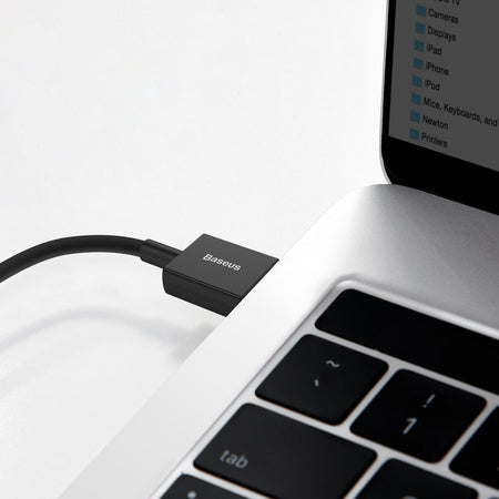 Baseus Superior Series Cable USB to USB-C 66W 1m (black) - USB to USB-C<<<USB cables<<<GSM