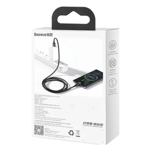 Baseus Superior Series Cable USB to USB-C 66W 1m (black) - USB to USB-C<<<USB cables<<<GSM