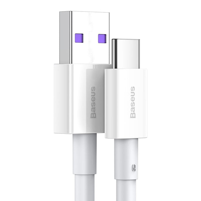 Baseus Superior Series Cable USB to USB-C 66W 2m (white) - USB to USB-C<<<USB cables<<<GSM