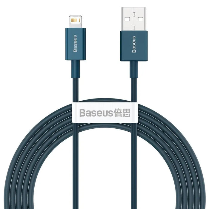 Baseus Superior Series Cable USB to iP 2.4A 2m (blue) - USB to Lightning<<<USB cables<<<GSM Accessories<<<InnproXML