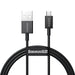 Baseus Superior Series Cable USB to micro USB 2A 1m (black) - USB to Micro USB<<<USB cables<<<GSM