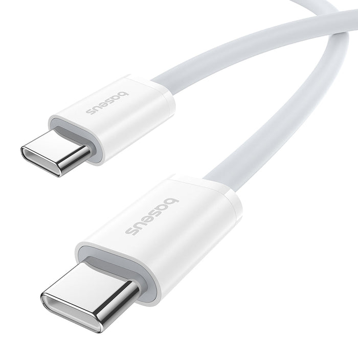 Baseus Superior Series ll USB-C - USB-C 30W 480Mb/s 2m cable - white - Cell phone cables<<<HurtelXML&&&USB