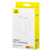 Baseus Superior Series ll USB-C - USB-C 30W 480Mb/s cable 1m - white - Cell phone cables<<<HurtelXML&&&USB