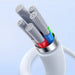 Baseus Superior Series ll USB-C - USB-C 30W 480Mb/s cable 1m - white - Cell phone cables<<<HurtelXML&&&USB