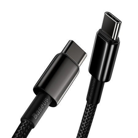 Baseus Tungsten Gold Cable Type-C to Type-C 100W 1m (black) - USB-C to USB-C<<<USB cables<<<GSM