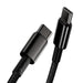 Baseus Tungsten Gold Cable Type-C to Type-C 100W 1m (black) - USB-C to USB-C<<<USB cables<<<GSM