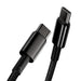 Baseus Tungsten Gold Cable Type-C to Type-C 100W 1m (black) - USB-C to USB-C<<<USB cables<<<GSM