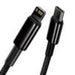 Baseus Tungsten Gold Cable Type-C to iP PD 20W 1m (black) - USB-C to Lightning<<<USB cables<<<GSM