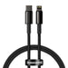 Baseus Tungsten Gold Cable Type-C to iP PD 20W 1m (black) - USB-C to Lightning<<<USB cables<<<GSM