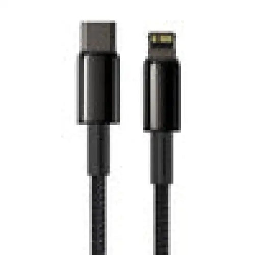 Baseus Tungsten Gold Cable Type-C to iP PD 20W 2m (black) - USB-C to Lightning<<<USB cables<<<GSM