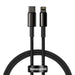Baseus Tungsten Gold Cable Type-C to iP PD 20W 2m (black) - USB-C to Lightning<<<USB cables<<<GSM