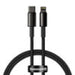 Baseus Tungsten Gold Cable Type-C to iP PD 20W 2m (black) - USB-C to Lightning<<<USB cables<<<GSM