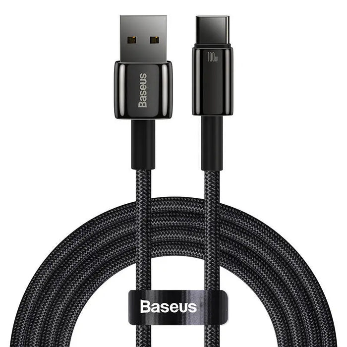Baseus Tungsten Gold Cable USB to USB-C 100W 2m (black) - USB cables<<<Cables<<<IT Accessories<<<InnproXML&&&Cell phone
