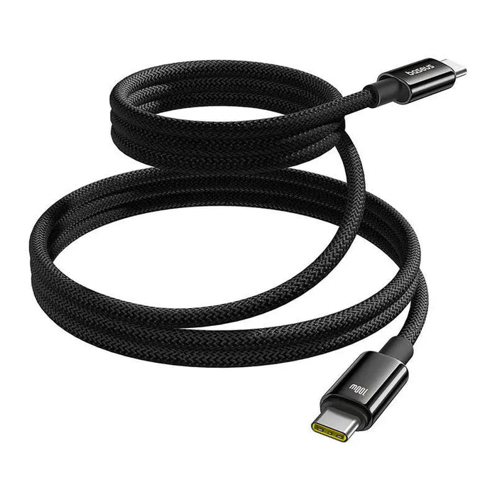 Baseus Tungsten Gold Charging Cable USB-C to USB-C 100W 1m (black) - USB-C to USB-C<<<USB cables<<<GSM