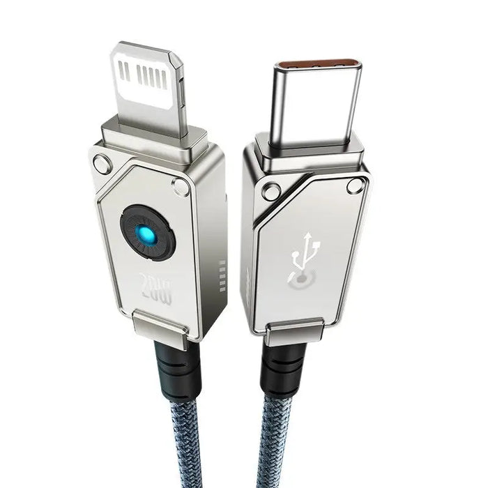 Baseus Unbreakable USB C to iP cable 1 m 20 W White - USB cablesAKG-KAB<<<GSM accessoriesAKG<<<ActionPL