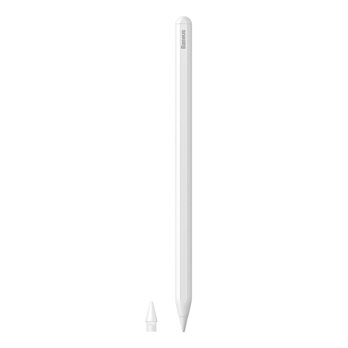 Baseus wireless active stylus + replaceable tip white (SXBC020002) - Cell phone stylus pen<<<HurtelXML&&&iPad