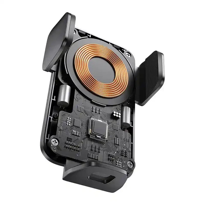 Baseus Wisdom Wireless Charging Air vent Electric Car Phone Holder (black) - Phone holders<<<Car