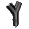 Baseus Y Type Car Charger 2xUSB 3,4A 40W (black) - Car chargers<<<Chargers<<<GSM Accessories<<<InnproXML&&&Cell phone