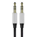 Baseus Yiven Audio Cable mini jack 3,5mm AUX 1m (Black + Silver) - Other<<<Accessories<<<Основна<<<DunaXML&&&Audio
