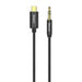 Baseus Yiven Audio cable USB-C to mini jack 3,5mm 1.2m (Black) - Audio cables<<<Audio<<<InnproXML&&&Audio
