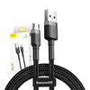 Baseus Cafule Micro USB cable 2.4A 0,5m (gray + black)