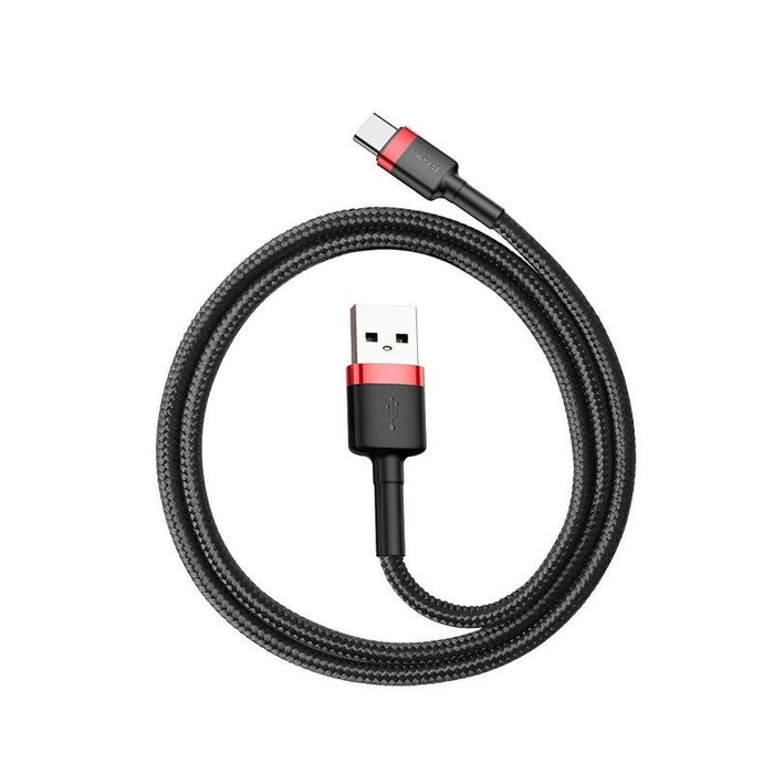 Baseus Cafule cable USB-C 3A 0.5m (Red+Black)