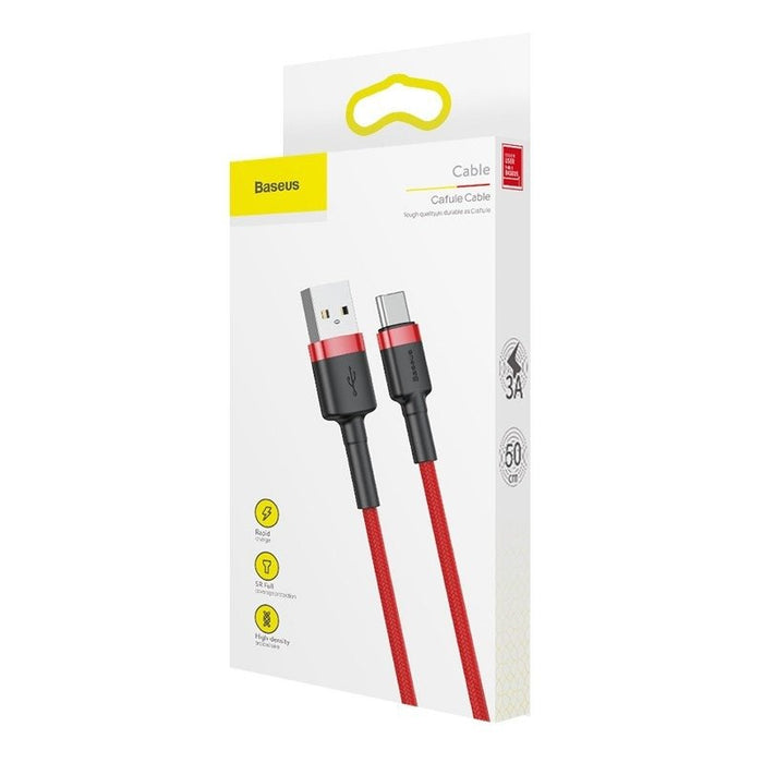 Baseus Cafule cable USB-C 3A 1m (Red)