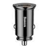 Car Charger Baseus Circular PD QC4.0+ 5A 30W (czarna)