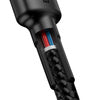 USB-C PD Baseus Cable Cafule PD 2.0 QC 3.0 60W 1m (black and red)