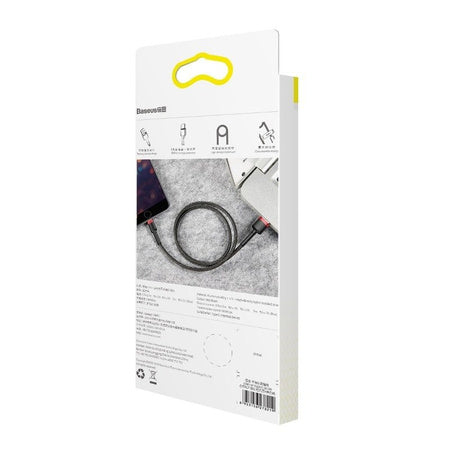 Baseus Cafule USB Lightning Cable 2.4A 1m (Red+Black)
