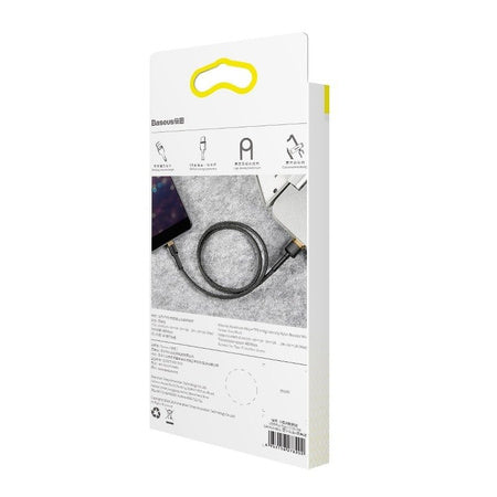 Baseus Cafule Cable USB Lightning 2.4A 1m (Gold+Black)