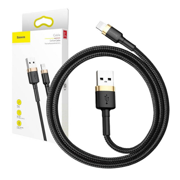 Baseus Cafule Cable USB Lightning 1.5 A 2m (Gold+Black)