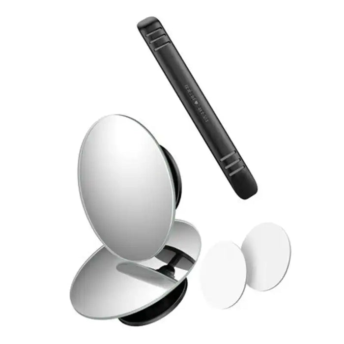 Baseus full view blind spot rearview mirrors Black