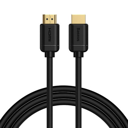 Baseus 2x HDMI 2.0 4K 60Hz Cable, 3D, HDR, 18Gbps, 2m (black)